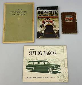 lot 81 image: Misc. Vintage Automotive Books
