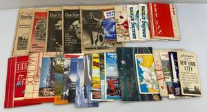 lot 84 image: Misc. Vintage Travel Maps & More Including Wisconsin Badger Herald