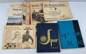 lot 86 image: Vintage Yearbooks, Wisconsin Badger Herald