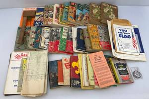 lot 118 image: Misc. Vintage Boy Scout Items & More