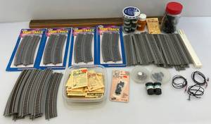 lot 139 image: Misc. HO Gauge Train Parts & Empty Original Boxes