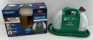 lot 140 image: Bissell Little Green Machine In Original Box