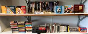 lot 143 image: Misc. VHS, DVDs & More