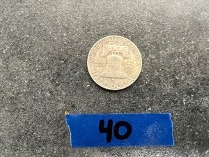 1960D FRANKLIN HALF DOLLAR 90% SILVER