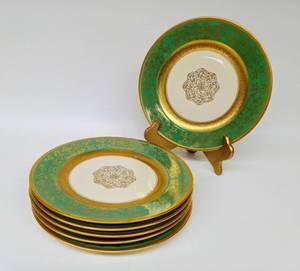 lot 140 image: Set of Six ROSENTHAL Dinner Plates - Germany