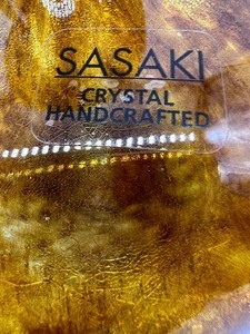 lot 81 image: SASAKI Art Glass Vase
