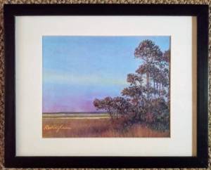 lot 124 image: Vintage Framed Painting Signed by ROGERS W. OGLESBY