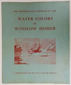 lot 206 image: Vintage Portfolio of Art Prints by WINSLOW HOMER