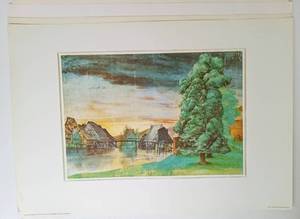 lot 260 image: Collection of Nine Large Vintage European Art Prints (See All Photos)