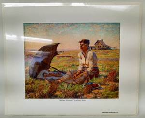 lot 266 image: Vintage Dakota Woman Art Print by HARVEY DUNN