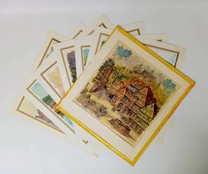 lot 267 image: Collection of Vintage German Prints (See all Photos)