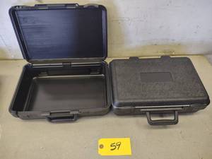 lot 59 image: (2) Travel Cases, 14x9x3.5...
