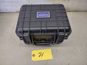 lot 71 image: Guardpro Travel Case, 9.25x7x6, Wat...