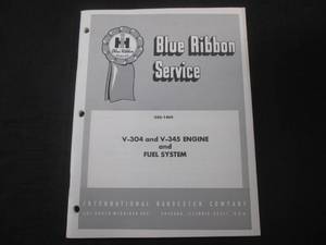 lot 42 image: (FS) International Blue Ribbon Service Manual - V-304 V-345 Engine & Fuel System - 1969 - Pages (89)