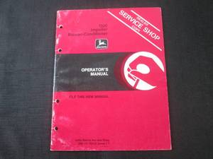 lot 52 image: (FS) John Deere 1326 Impeller Mower - Conditioner - Operators Manual - OM-CC20412 - Pages (36)