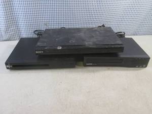 lot 82 image: (CS) 3 DVD Players - LG, Sony and Sanyo - All Power On