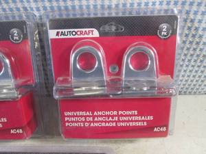 lot 140 image: (CS) 3 - 2-Packs AutoCraft AC48 Universal Anchor Points