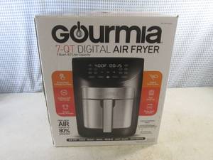 lot 143 image: (EC1) Gourmia 7-Quart Digital Air Fryer