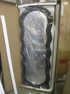 lot 146 image: (RMC) Large Mirror - Padded Black Border - 63 x 23 12