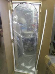 lot 148 image: (RMC) Full Length Mirror - 63 x 20 12 - Black FrameTrim