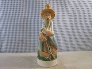 lot 162 image: (FS) Vintage 1969 Stitzel Weller Cabin Still Collectors Gallery Decanter 11 12 Tall