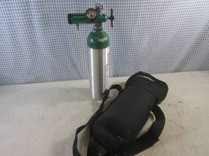 lot 275 image: (EC1) Oxygen Tank with Drive Regulator Includes Carry Bag - Empty