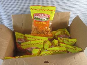 lot 302 image: (EC2) Case 12 Bags Bar-B-Que Fried Pork Skins Past Date Best by 03062023