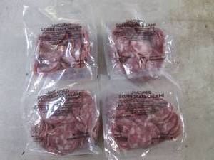 lot 313 image: (B-1) 2 Pounds Uncured Sopressata Salami 4 - 12 Pound Pouches