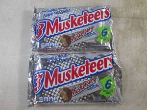 lot 331 image: (B-3) 12 - 3 Musketeers Candy Bars - 2 Packages of 6 Full Size Bars Best by March 2024