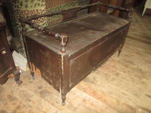 lot 377 image: (GRG) Vintage Cedar Chest  Bench 50 x 22 x 23 12 High Up To Seat