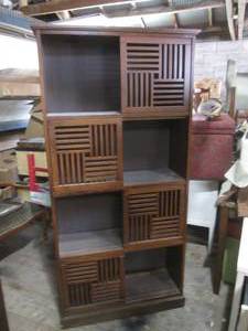 lot 381 image: (GRG) Book Shelf All 4 Front Panels Slide 71 H x 33 W x 12 12 D (Matches Lot 380)