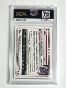 2020 Bowman Chrome Royce Lewis Mega Box #BCP 195 PSA 10 Gem Mint