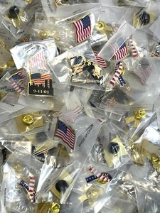 Huge Lot of 1 USA Flag Lapel Pins (New)