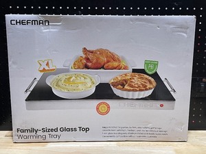 Chefman Glass Top Warming Tray