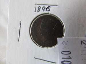 1896 Indian Head One Cent