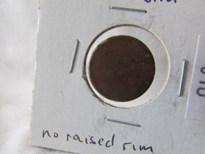 One Cent Copper Blank