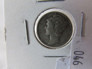 1943 Mercury Dime