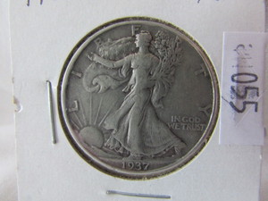 1937 Walking Liberty Half Dollar