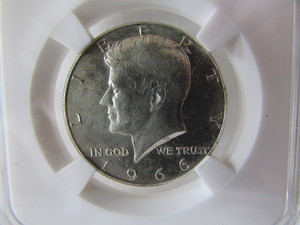 1966 Kennedy Half Dollar