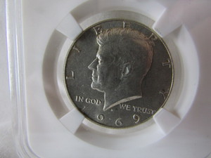 1969 D Kennedy Half Dollar