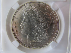 1921 D Morgan Silver Dollar