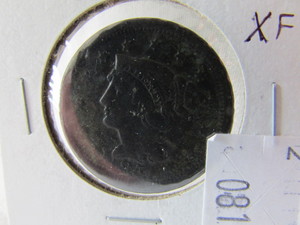 1851 US Large Cent