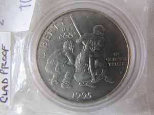 1995 Baseball Half Dollar