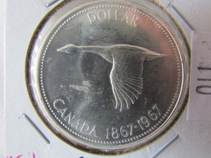 1967 Canada Silver Dollar