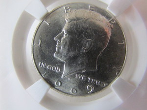1969 D Kennedy Half Dollar