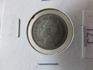 1950 Canada Silver Dime