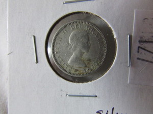 1957 Canada Silver Dime