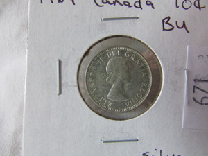 1964 Canada Silver Dime