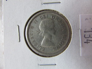 1963 Canada Silver Quarter