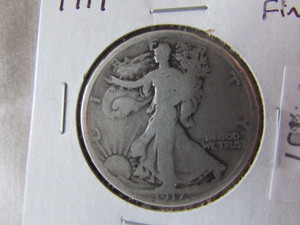 1917 Walking Liberty Half Dollar
